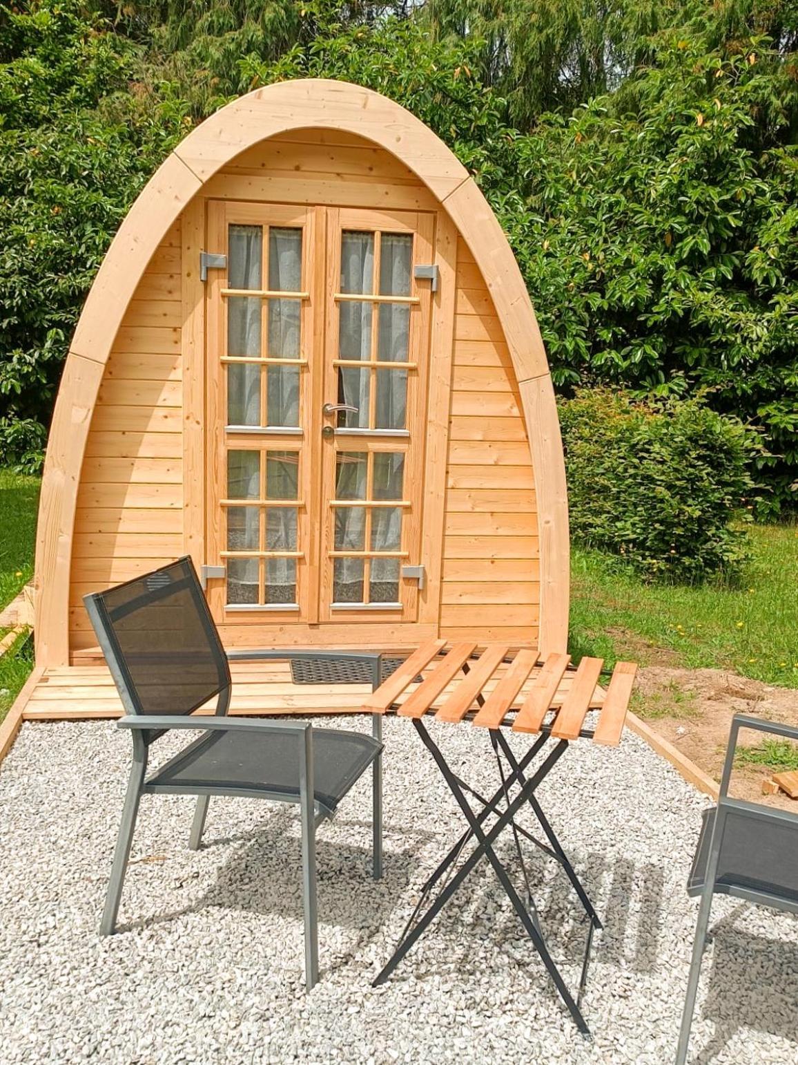 Chalet Insolite Pour 2 Au Coeur De La Bretagne Saint-Jacut-les-Pins Luaran gambar